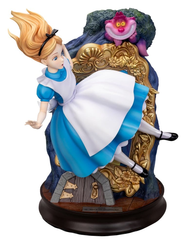 Alice im Wunderland Master Craft Statue Alice & The Cheshire Cat 40 cm