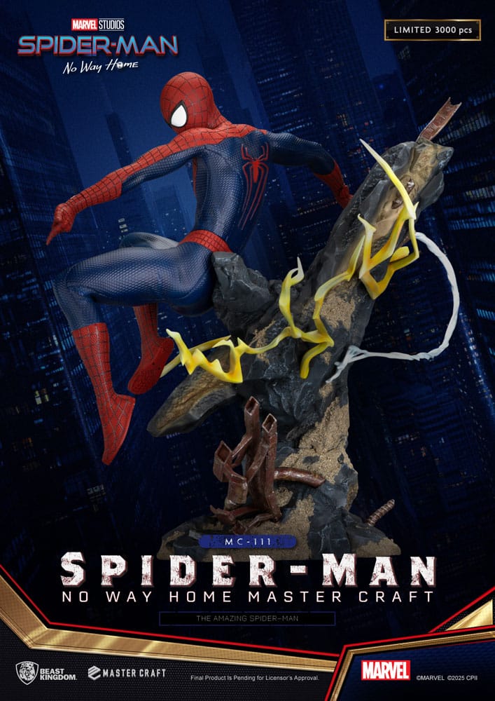 Spider-Man: No Way Home Master Craft Statue The Amazing Spider-Man 35 cm