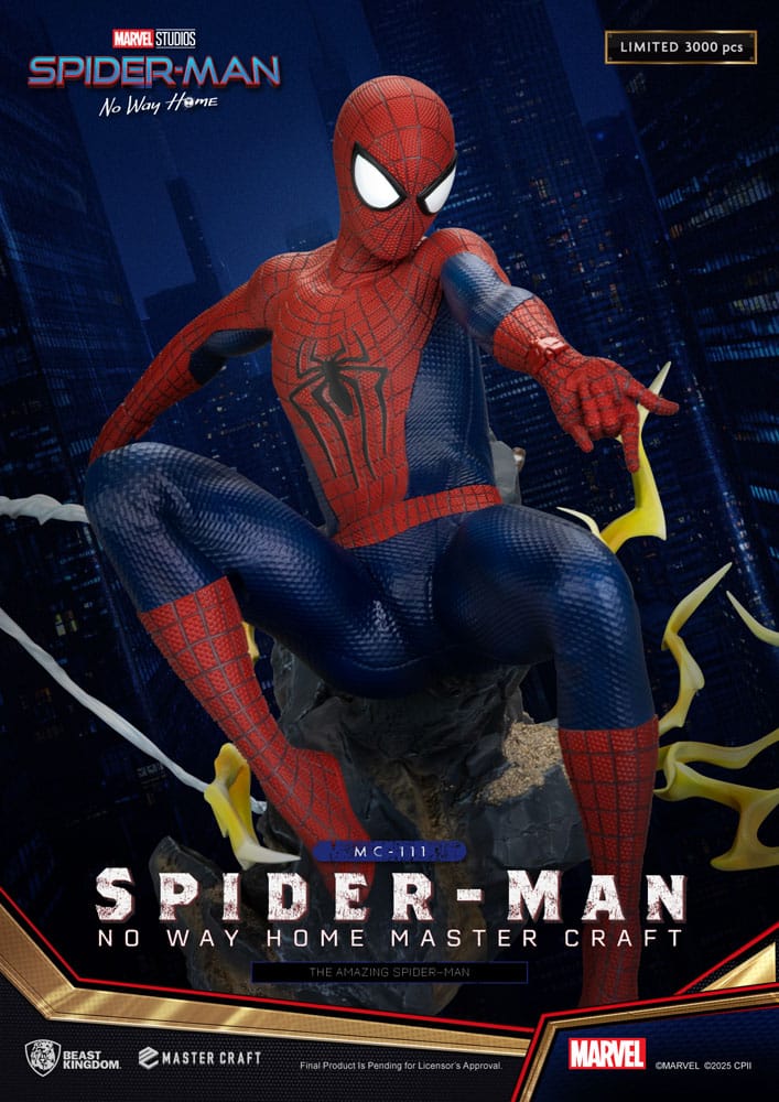 Spider-Man: No Way Home Master Craft Statue The Amazing Spider-Man 35 cm