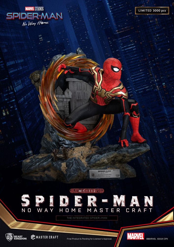 Spider-Man: No Way Home Master Craft Statue The Integrated Spider-Man 31 cm