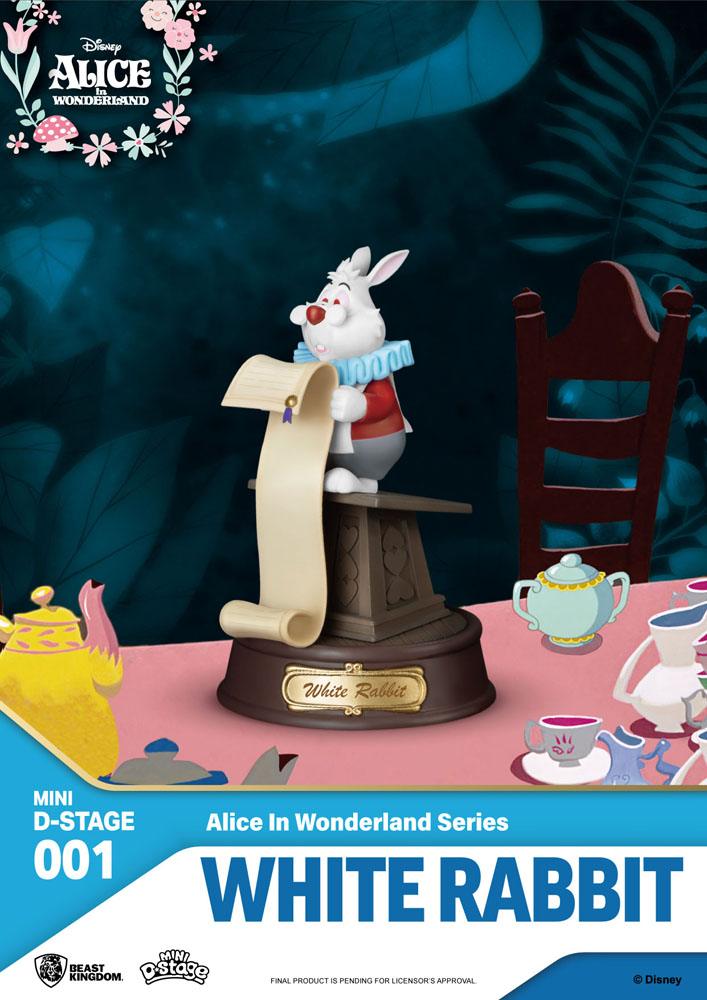Alice im Wunderland Mini Diorama Stage Statuen 6-er Pack 10 cm