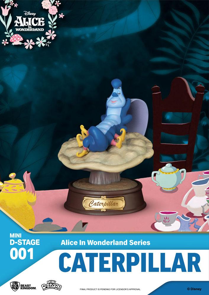 Alice im Wunderland Mini Diorama Stage Statuen 6-er Pack 10 cm