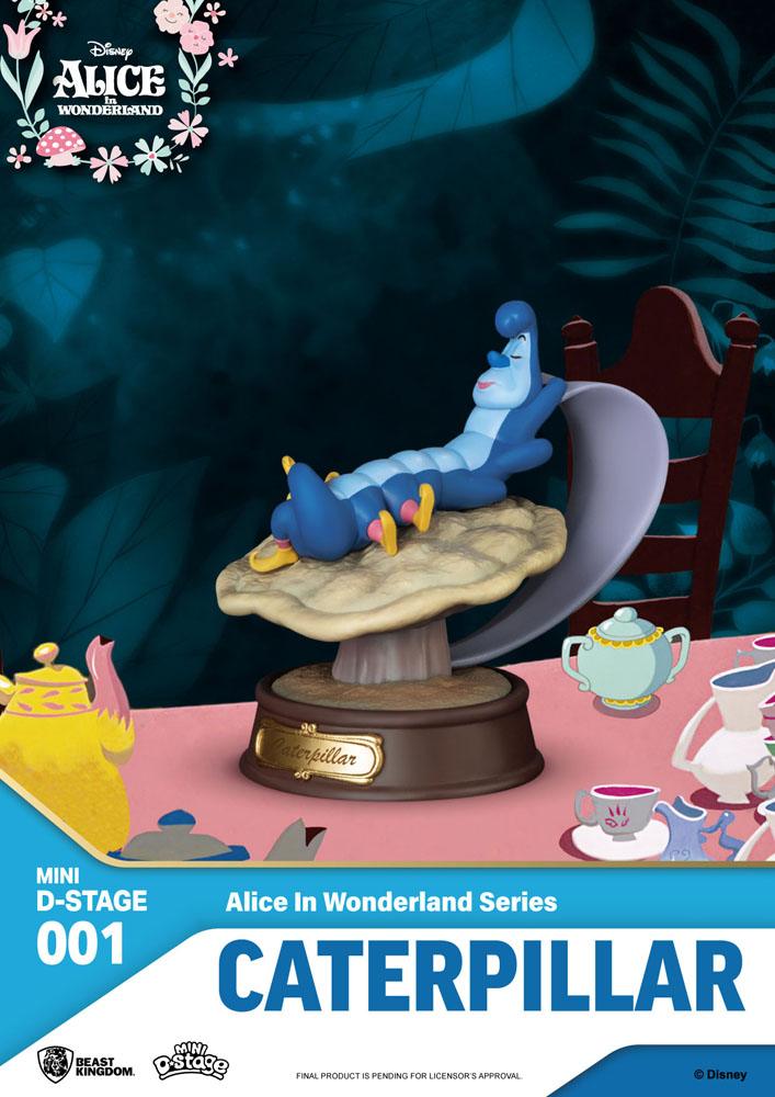Alice im Wunderland Mini Diorama Stage Statuen 6-er Pack 10 cm