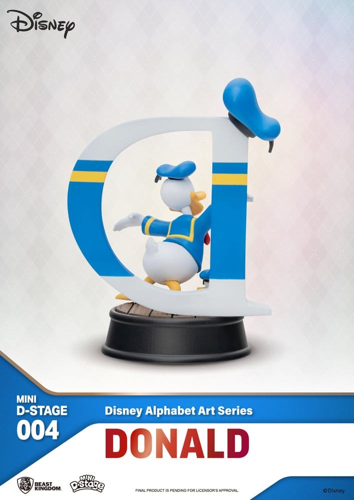 Disney Mini Diorama Stage Statuen 6-er Pack Alphabet Art 10 cm