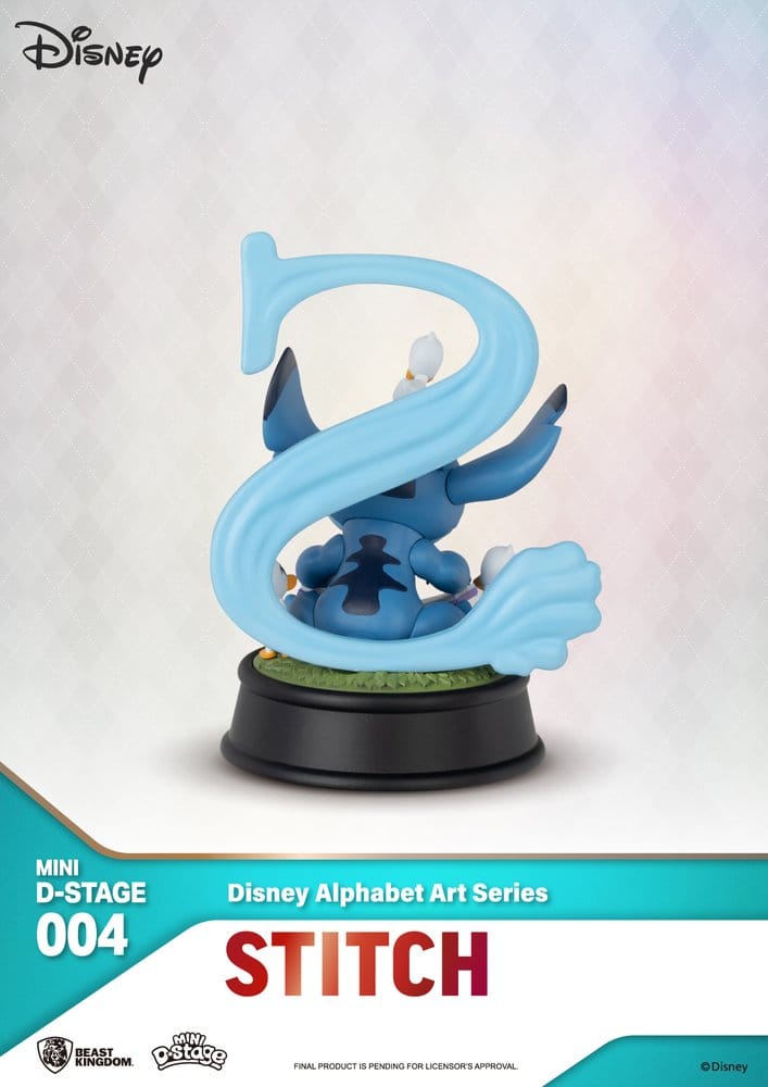 Disney Mini Diorama Stage Statuen 6-er Pack Alphabet Art 10 cm