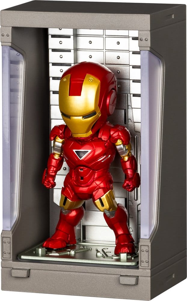 Marvel Mini Egg Minifiguren Iron Man Hall of Armor Blind Box Sortiment (6) 8 cm