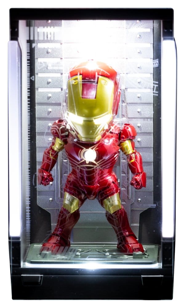Marvel Mini Egg Minifiguren Iron Man Hall of Armor Blind Box Sortiment (6) 8 cm