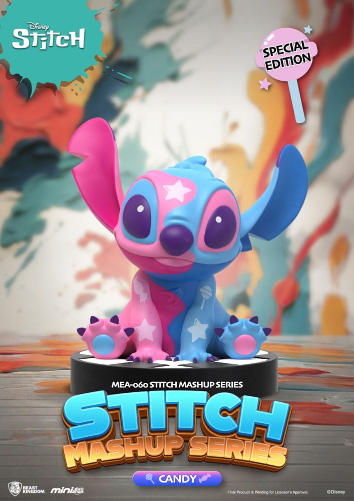 Lilo & Stitch Mini Egg Attack Blind Box Figuren 10 cm Stitch Mashup Series Sortiment (6)
