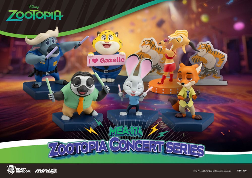Zoomania Mini Egg Attack Blind Box Figuren Concert Series Sortiment 8 cm (6)