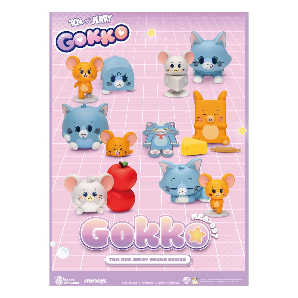 Tom & Jerry Gokko Series Figuren Blind Box (6)