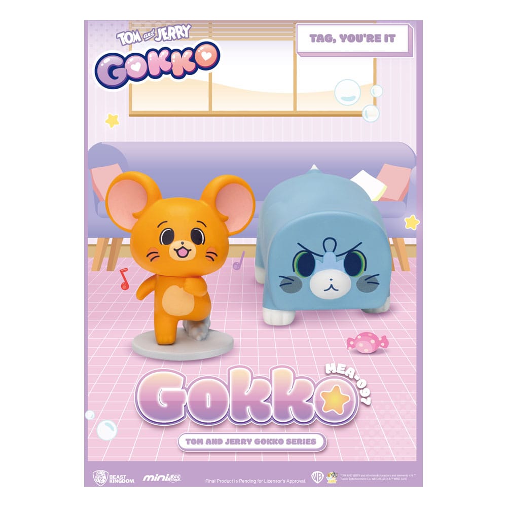 Tom & Jerry Gokko Series Figuren Blind Box (6)