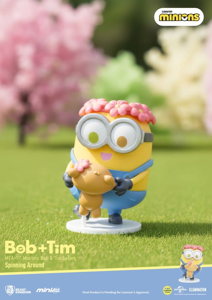 Minions Mini Egg Attack Blind Box Figuren Minions bob & tim series Sortiment 9 cm (6)