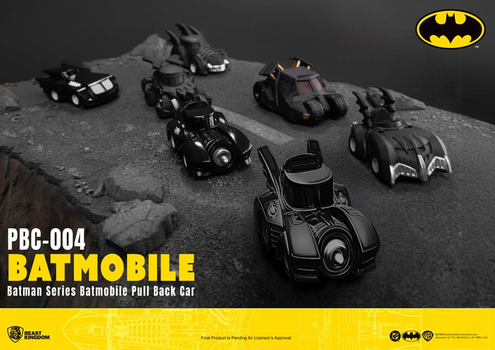 Batman Pull Back Car Series Rückzug-Autos Blind Box 6er-Pack