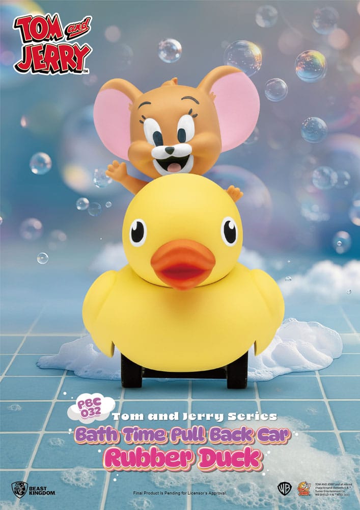 Tom & Jerry Pull Back Car Series Rückzug-Autos Bath Time Blind Box 6er-Pack