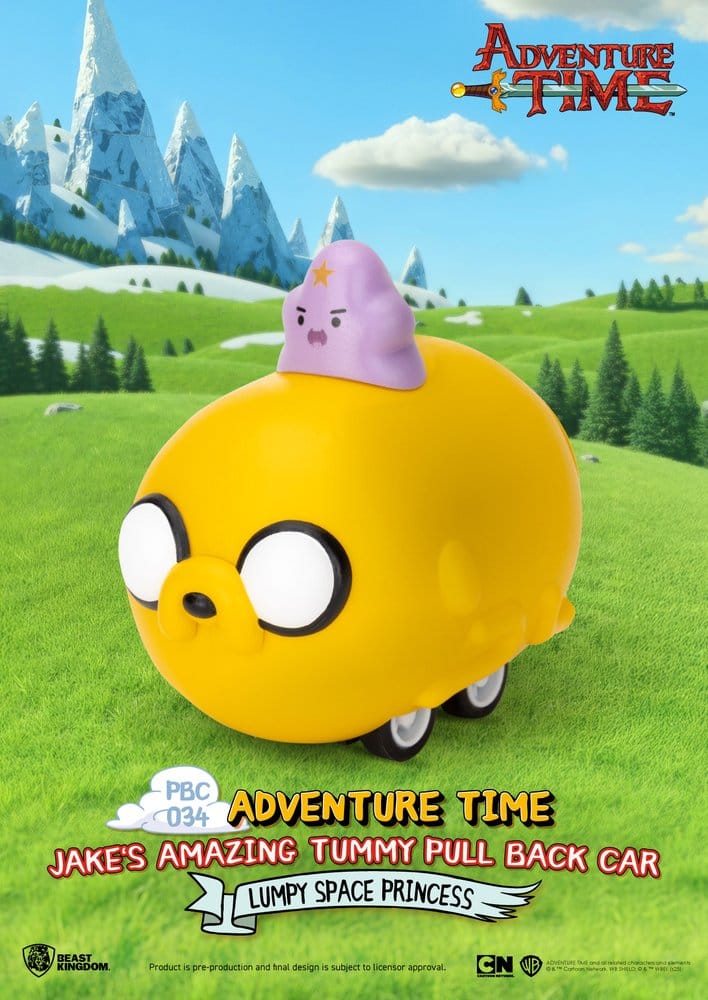 Adventure Time Aufziehauto Jake's Amazing Tummy 5 cm Blind Box Sortiment (6)