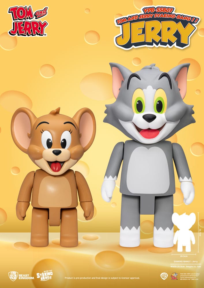 Tom & Jerry Syaking Bang PVC Figur Jerry 30 cm