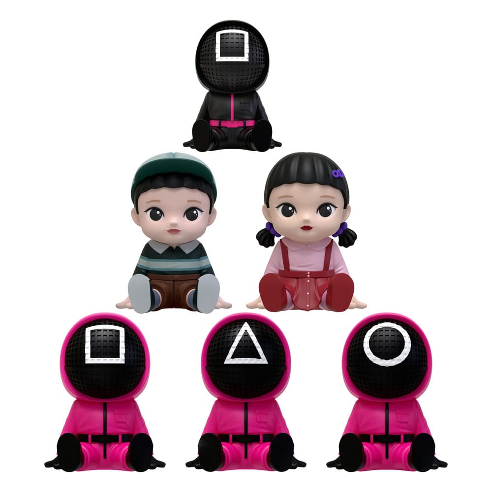 Squid Game Spardose Blind Box Figuren Sortiment 11 cm (6)