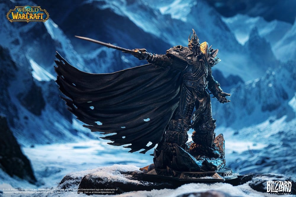 World of Warcraft Statue 1/10 The Lich King (Bronze-Colored Edition) 27 cm