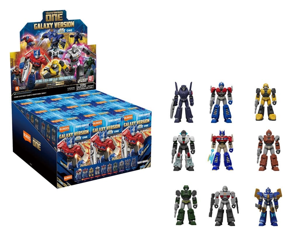 Transformers Blokees Plastic Model Kit Galaxy 05 Blind Box Display (9)