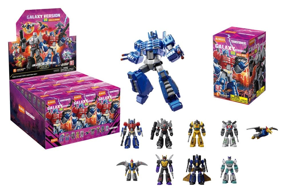 Transformers Blokees Plastic Model Kit Galaxy 06 Blind Box Display (9)