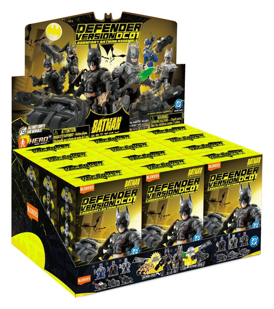 DC Comics Blokees Bausätze Hero Defender Sortiment (12)