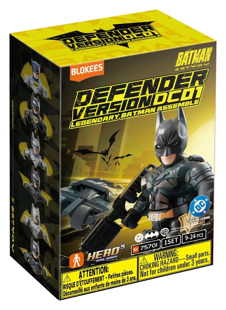 DC Comics Blokees Bausätze Hero Defender Sortiment (12)