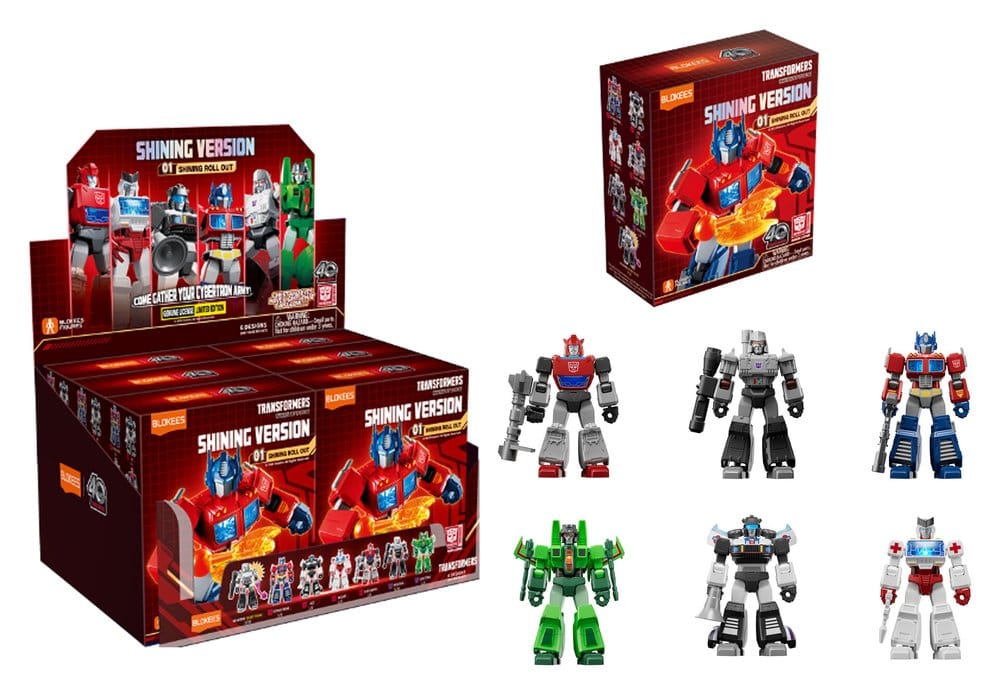 Transformers Blokees Plastic Model Kit Shining 01 Blind Box Display (6)