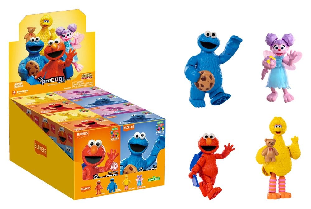 Sesame Street Blokees Bausatz Assortment 01 Blind Box Display (8)