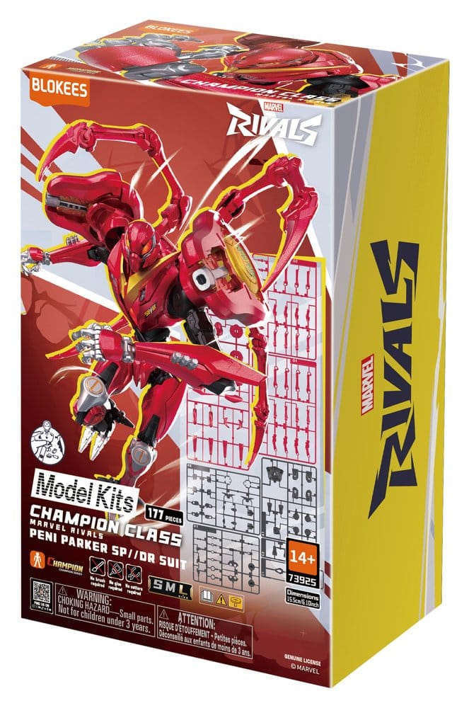 Marvel Rivals Blokees Plastic Model Kit Peni Parker