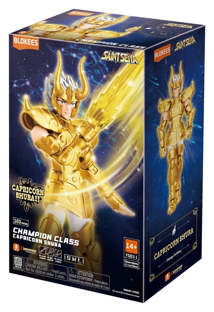 Saint Seiya Blokees Plastic Model Kit Capricorn Shura