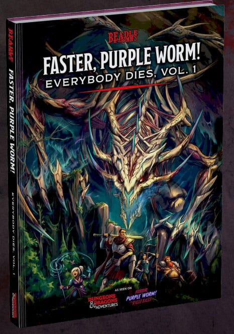 Dungeons & Dragons Adventure Book Faster, Purple Worm *Englisch*