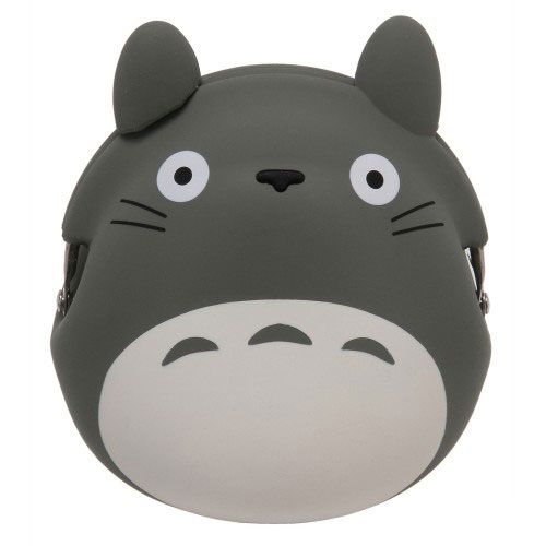 Mein Nachbar Totoro Mini Geldbeutel Totoro grau 9 cm