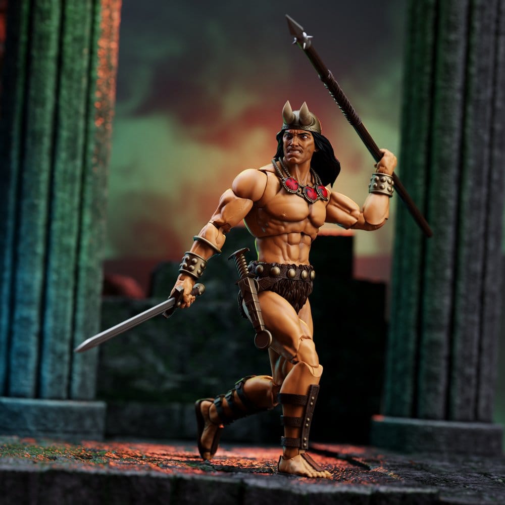 Conan der Barbar Epic H.A.C.K.S. Actionfiguren The Tower of the Elephant Set: Young Conan and Yag Kosha