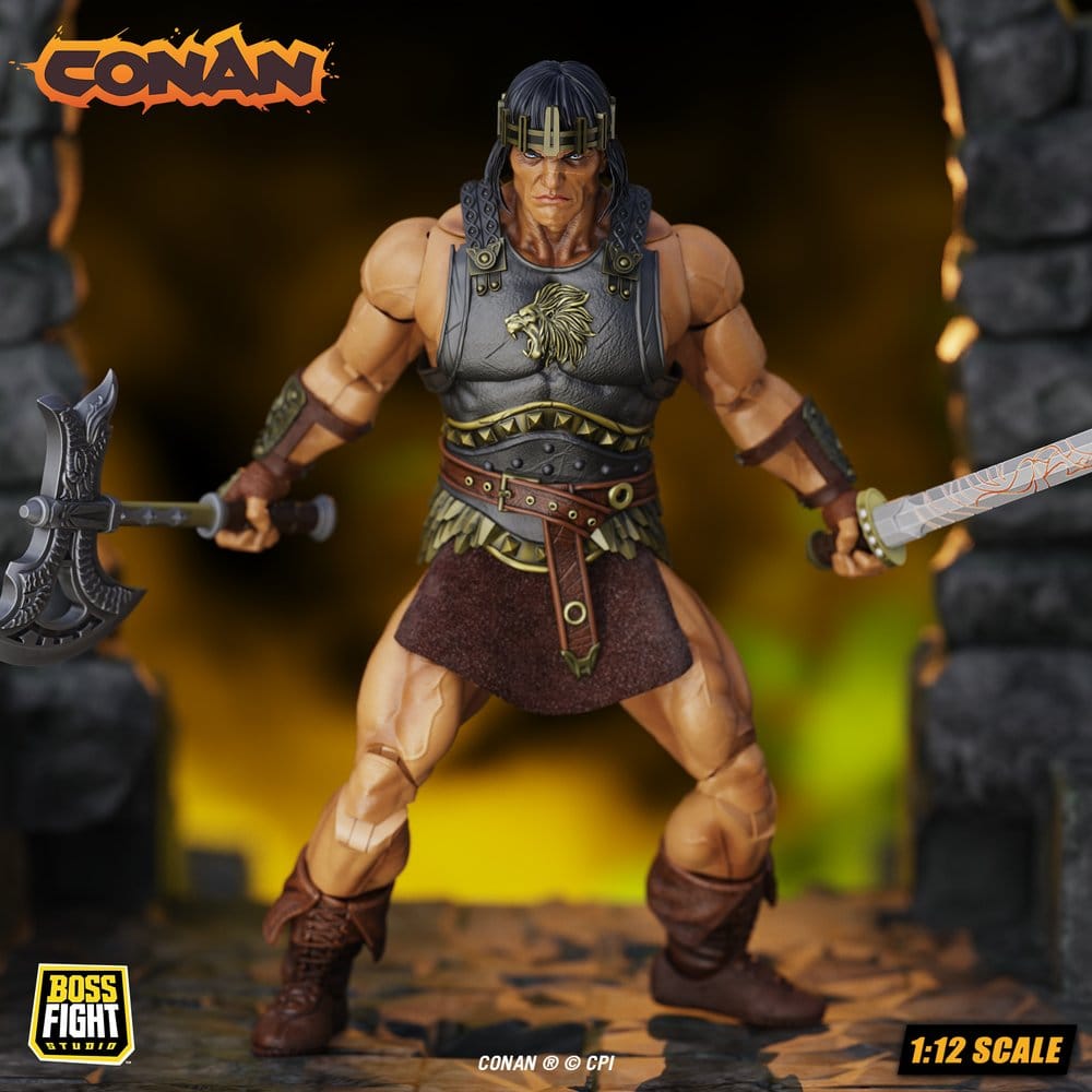 Conan Epic H.A.C.K.S. Actionfigur 1/12 King Conan: Ruler of Aquilonia