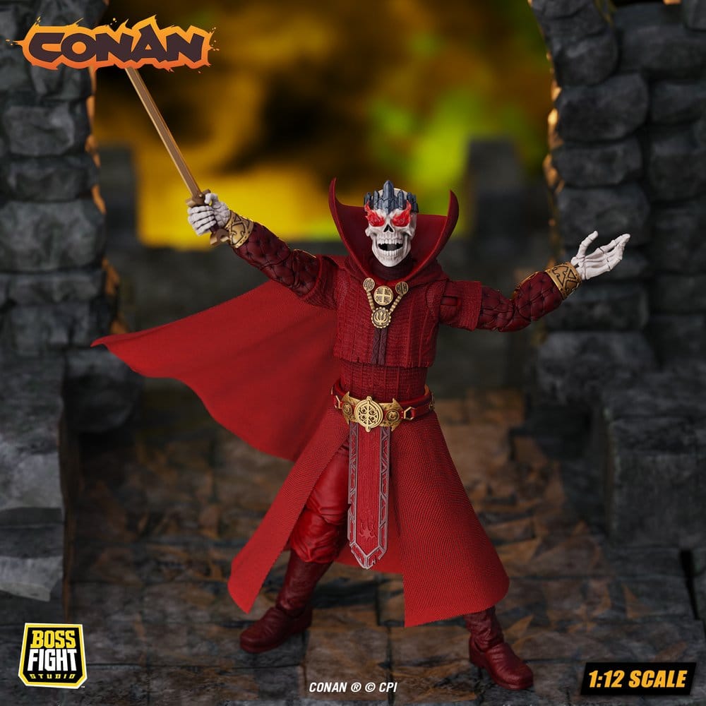 Conan Epic H.A.C.K.S. Actionfigur 1/12 Thulsa Doom: Undead Sorcerer