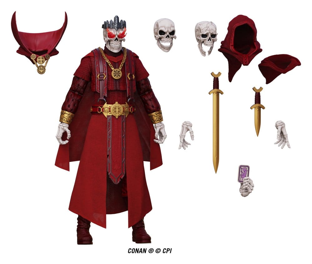 Conan Epic H.A.C.K.S. Actionfigur 1/12 Thulsa Doom: Undead Sorcerer