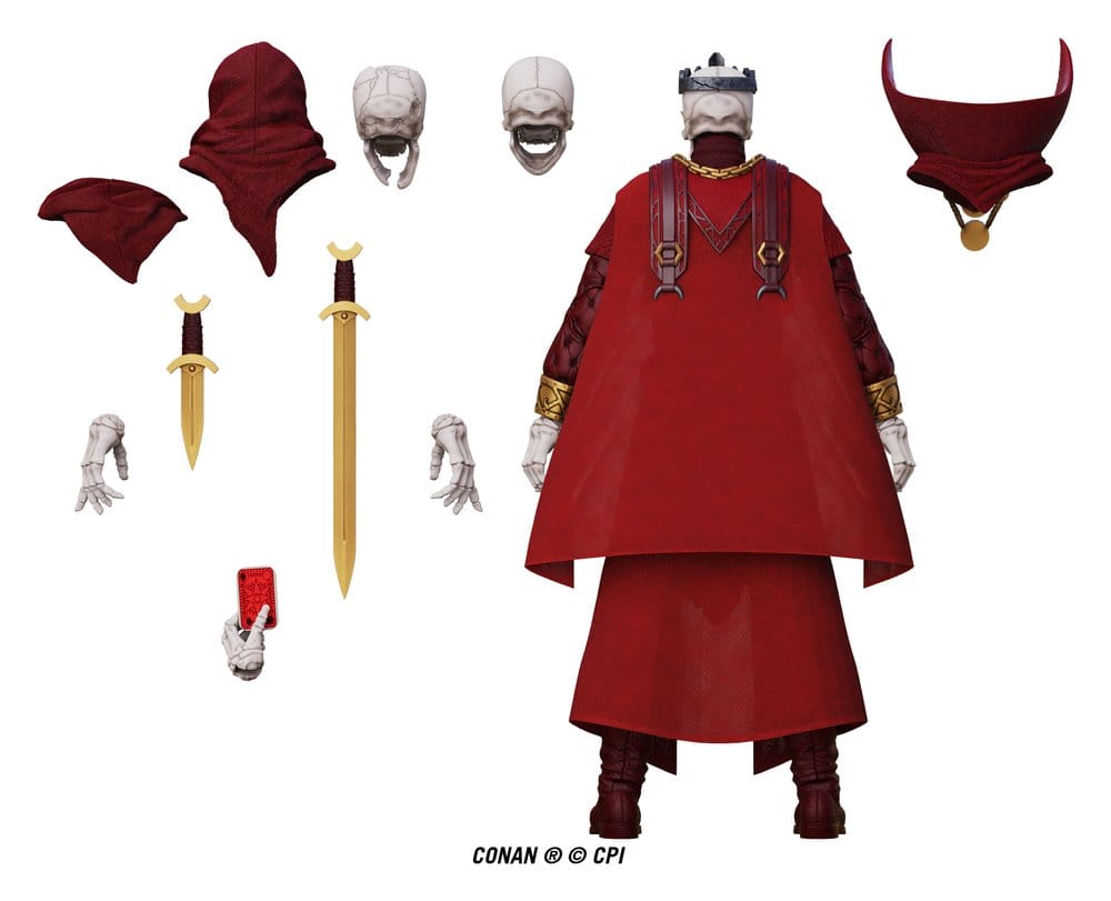 Conan Epic H.A.C.K.S. Actionfigur 1/12 Thulsa Doom: Undead Sorcerer