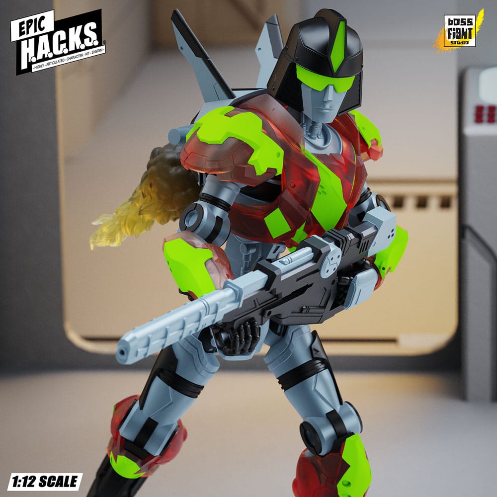 CGT Corp Epic H.A.C.K.S. Actionfigur 1/12 Wave 1 CGT Combat Drone: Agile Battle Robot 18 cm