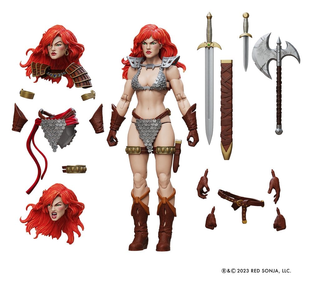 Red Sonja Epic H.A.C.K.S. Actionfigur 1/12 Scale Immortal Red Sonja