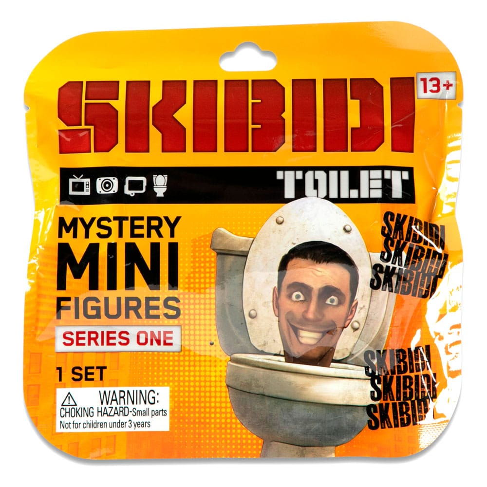 Skibidi Toilet Minifiguren 6 cm Series 1 Display (24)