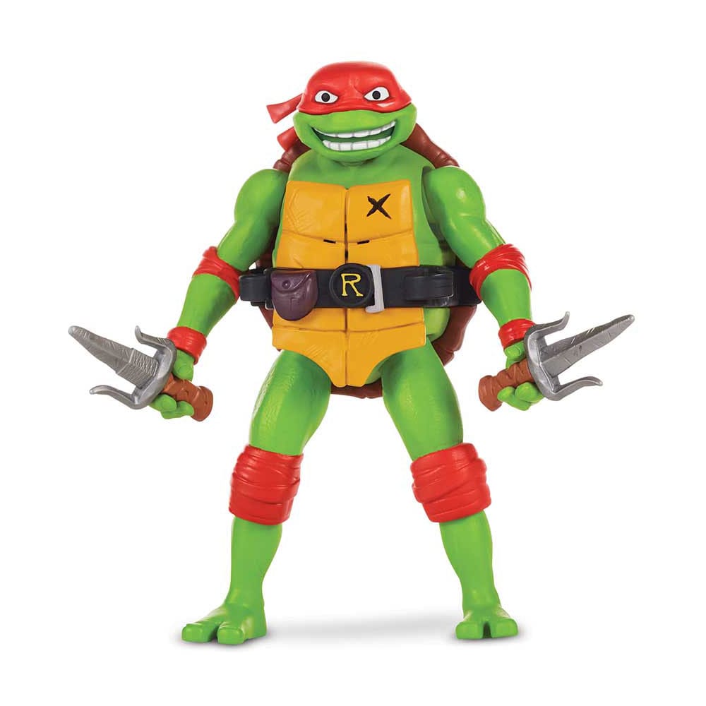 Teenage Mutant Ninja Turtles: Mutant Mayhem Ninja Shouts Action Figur Raphael 14 cm