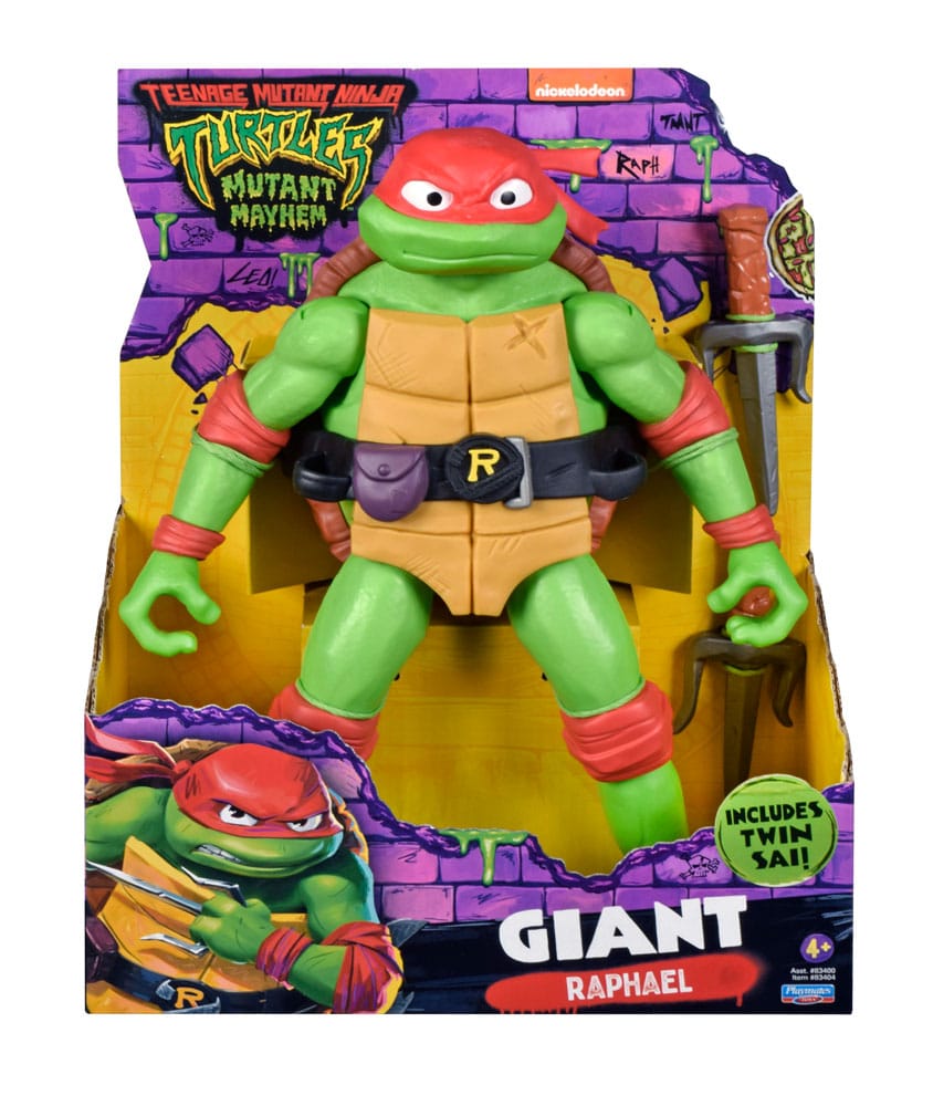 Teenage Mutant Ninja Turtles: Mutant Mayhem Action Figur Giant Raphael 30 cm