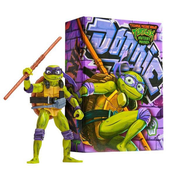 Teenage Mutant Ninja Turtles: Mutant Mayhem Action Figur Comic Con Donatello 18 cm