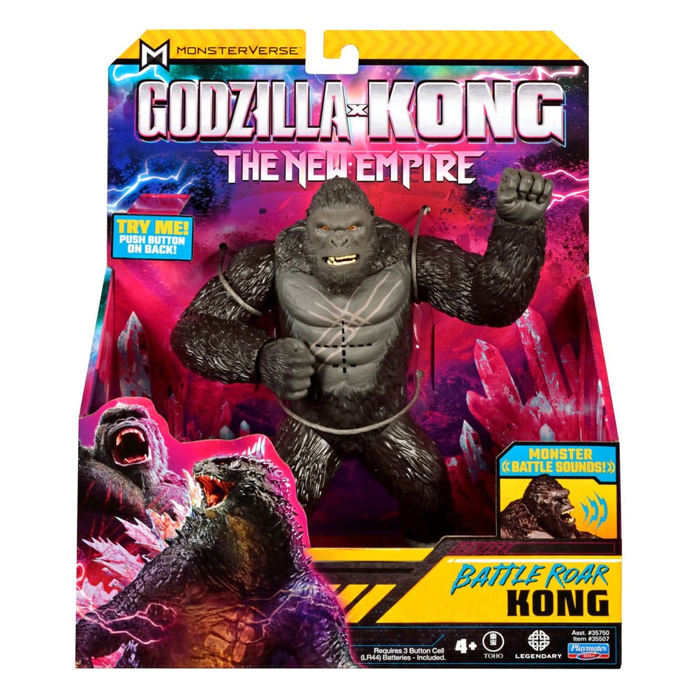 Godzilla x Kong: The New Empire Battle Roar Actionfigur Kong 18 cm