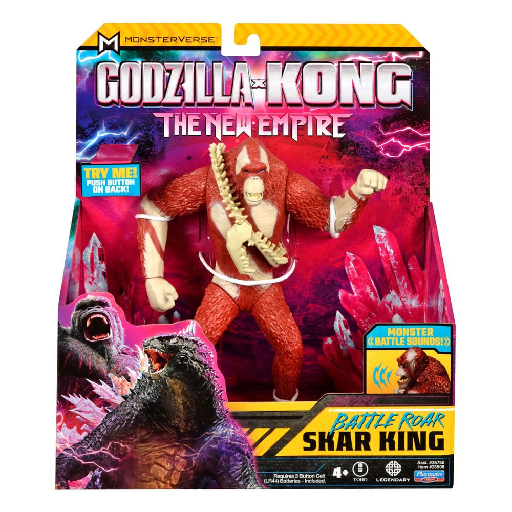 Godzilla x Kong: The New Empire Battle Roar Actionfigur Skar King 18 cm