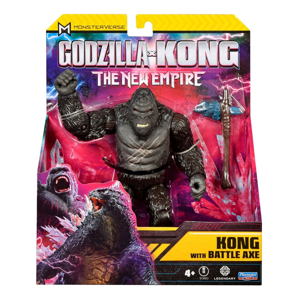 Godzilla x Kong: The New Empire Actionfigur Kong with Battle Axe 15 cm