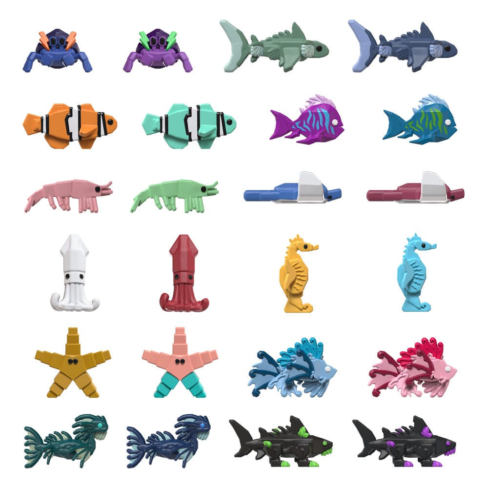 Fisch Minifiguren 5 cm Display (24)
