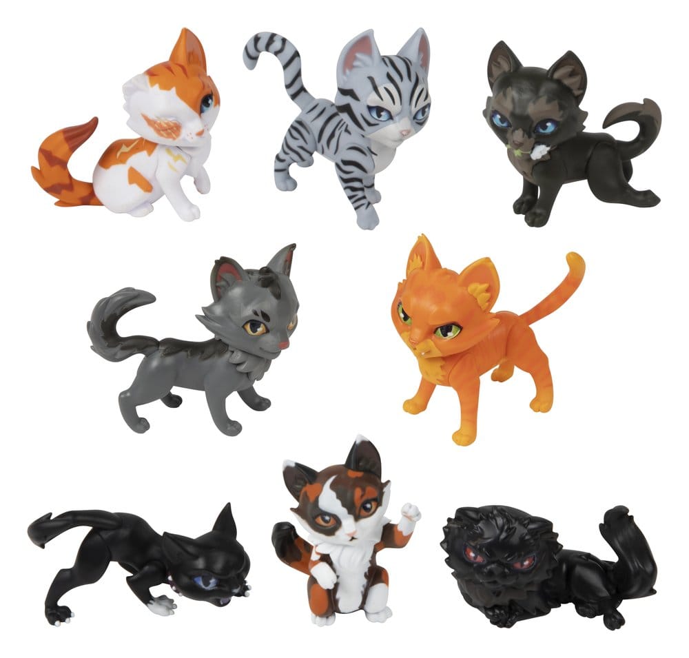 Warrior Cats Mini Figuren Blind Box Mystery Figures Series 1 6 cm Display (12)