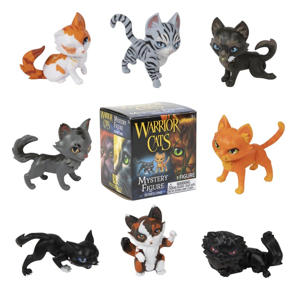 Warrior Cats Mini Figuren Blind Box Mystery Figures Series 1 6 cm Display (12)