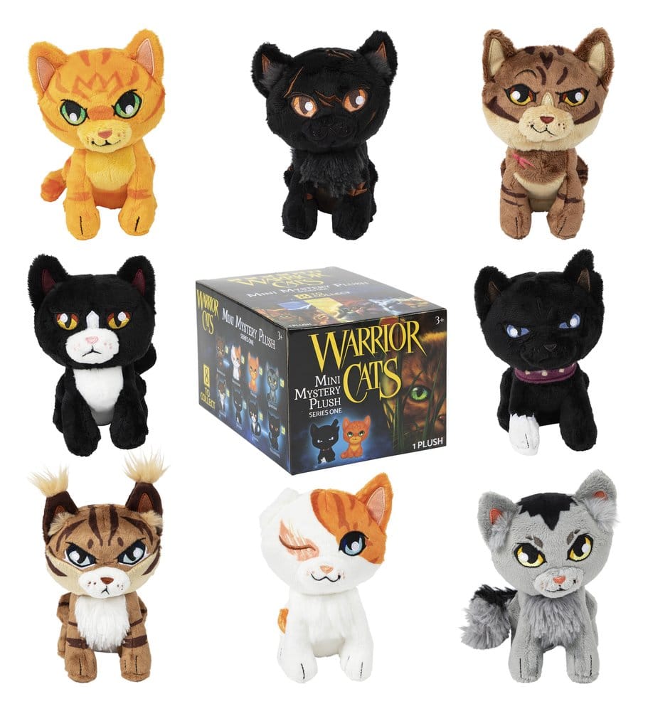 Warrior Cats Plüschfiguren Blind Box Mini Mystery Plush Series 1 15 cm Display (9)